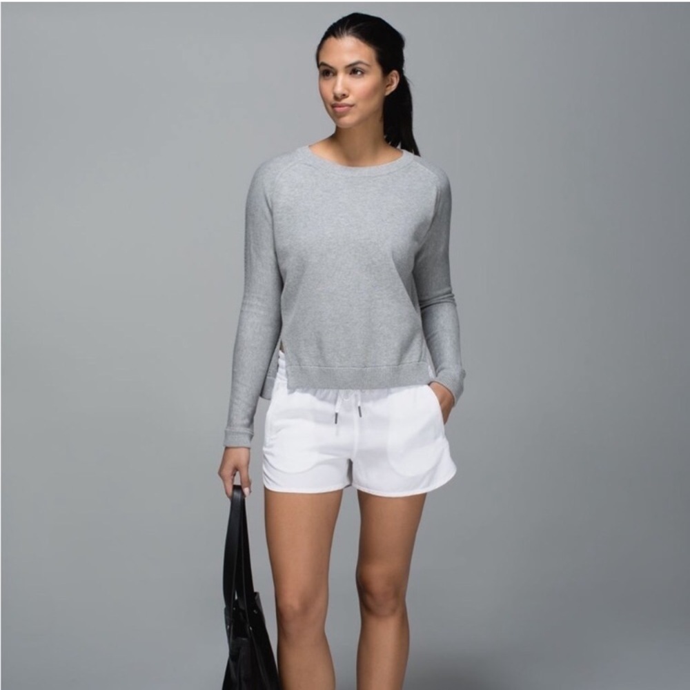 Lululemon Bhakti life sweater heathered